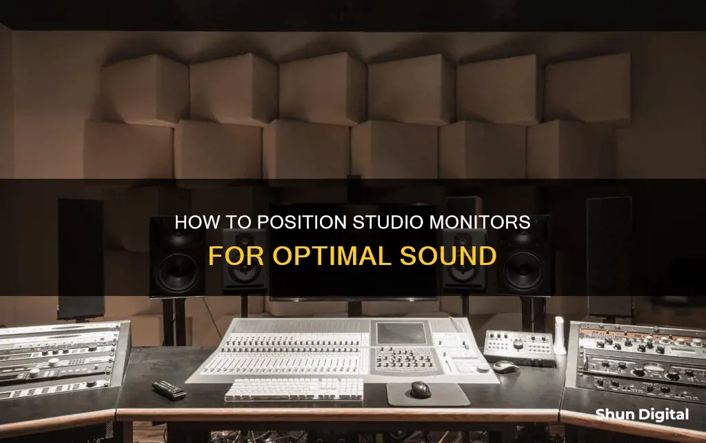 should you angle studio monitors inward