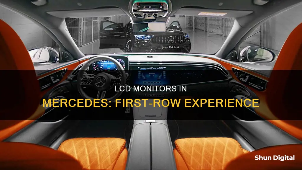 what are 1st row lcd monitors mercedes