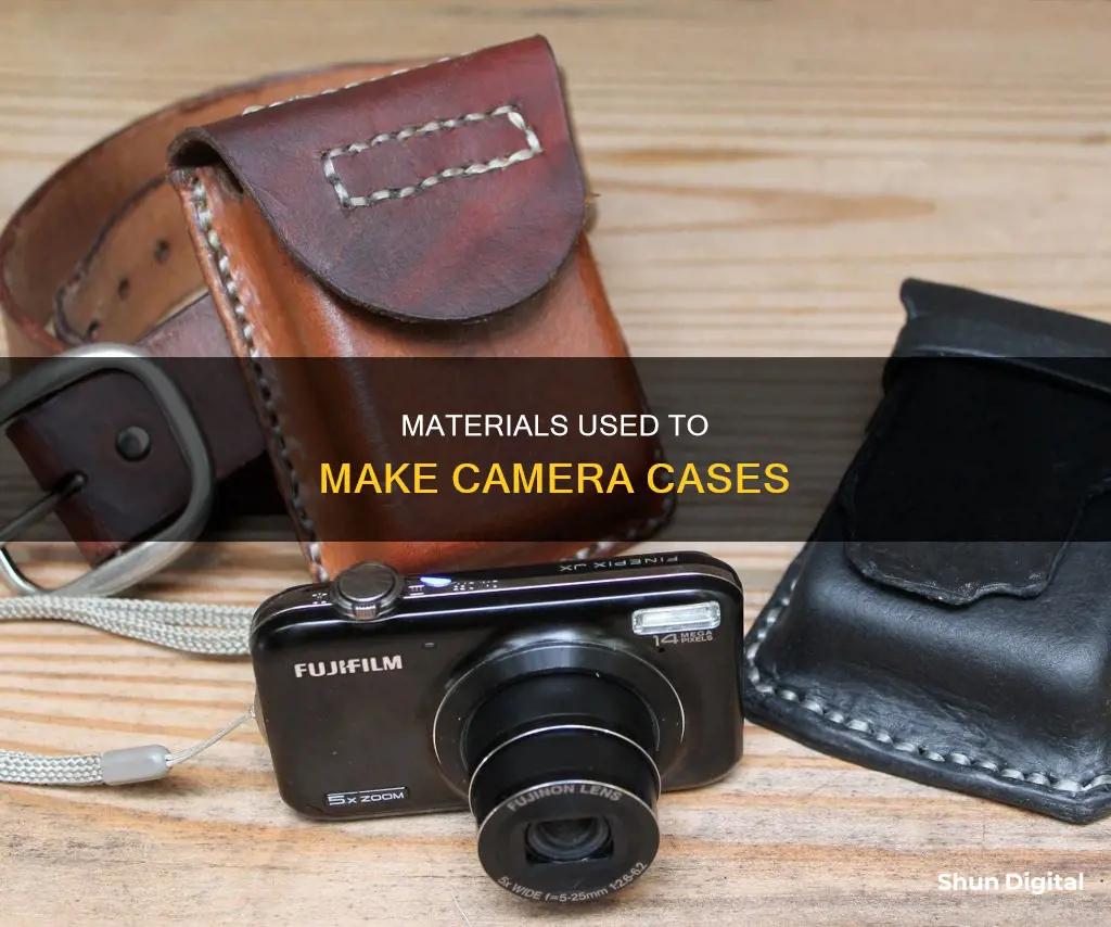 what are camera cases made of