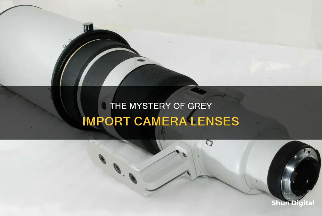 what are grey import camera lenses