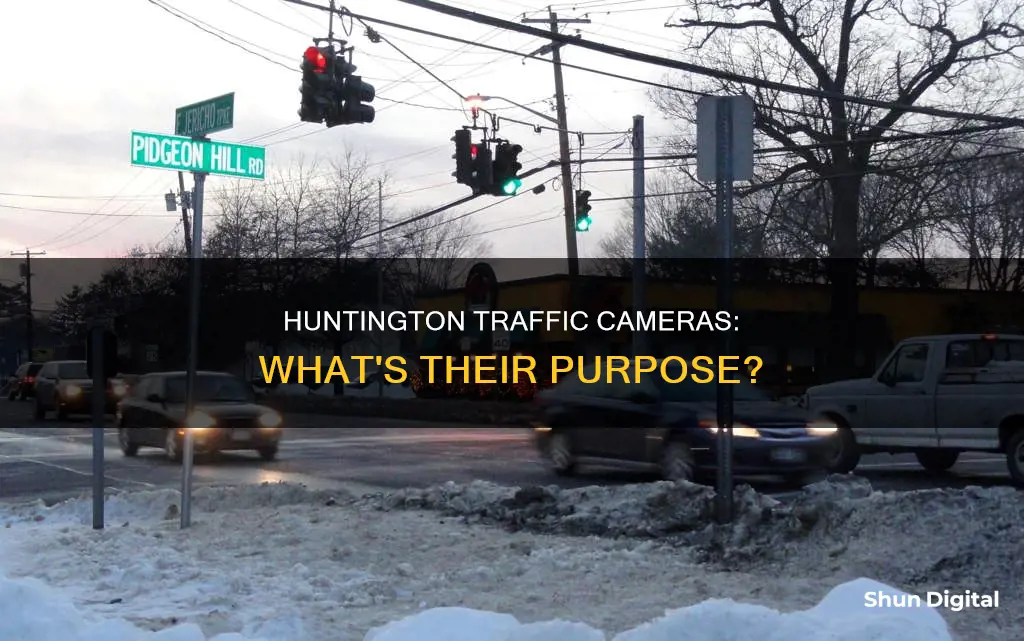 what are huntingon traffic cameras for