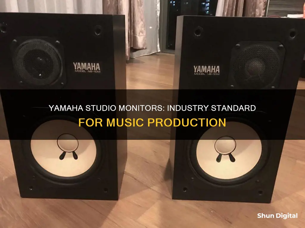 what are industry standard yamaha studio monitors