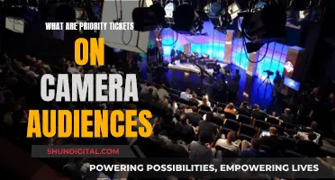 Priority Tickets: Exclusive Access to Camera Audiences