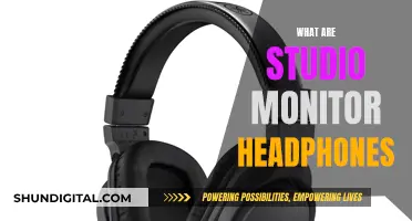 Studio Monitor Headphones: What Are They?