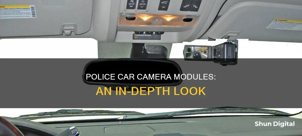 what are the camera modules on police cars