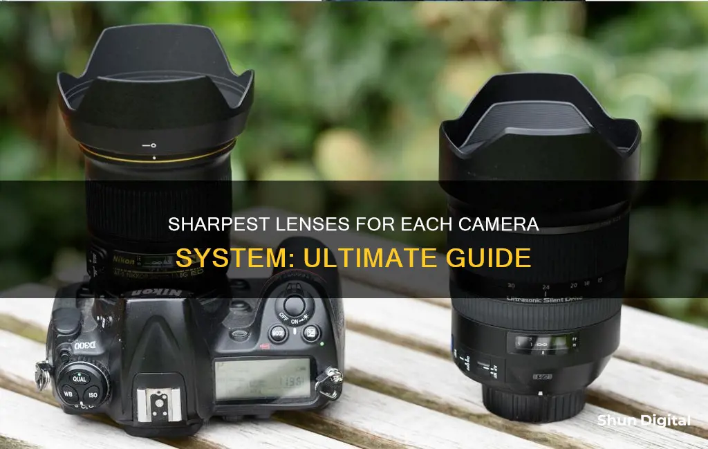 what are the sharpest lenses for each camera system what