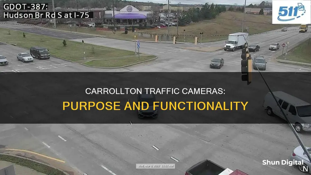 what are the traffic cameras for in carrollton