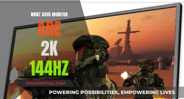 Best ASUS Monitors for 2K 144Hz Gaming Experience