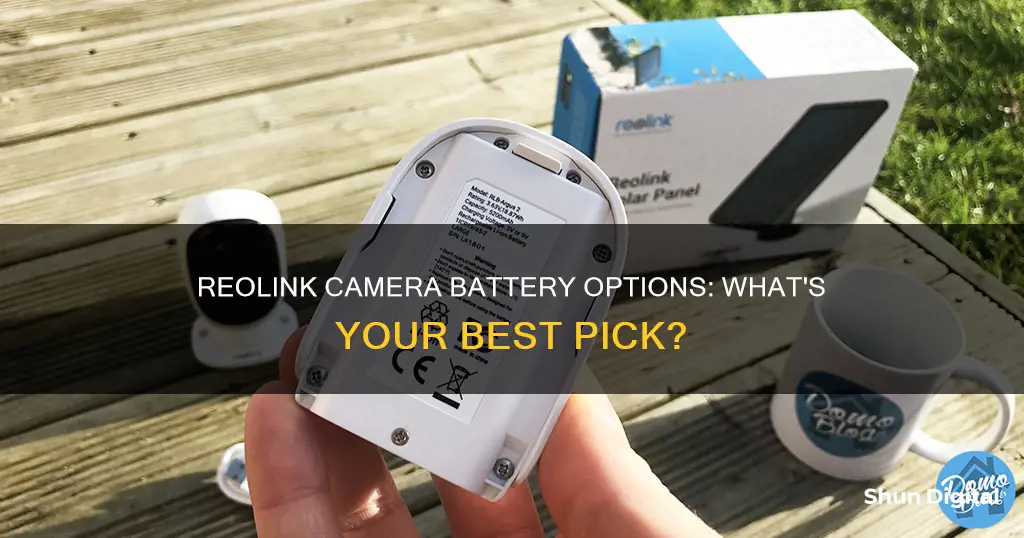 what batteries are in reolink cameras