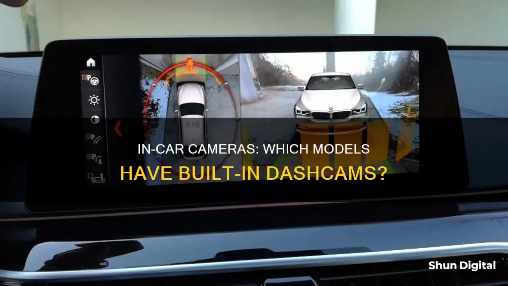 what cars have built in cameras