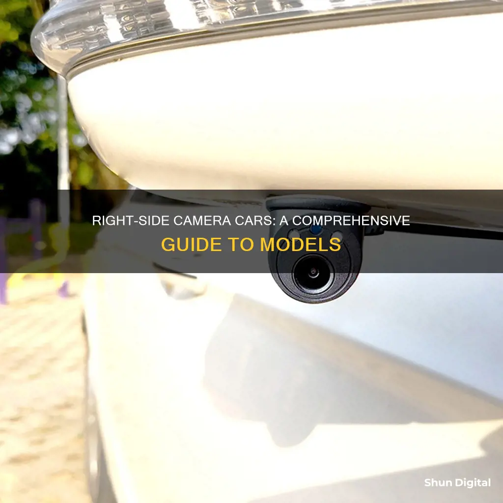 what cars have right side camera