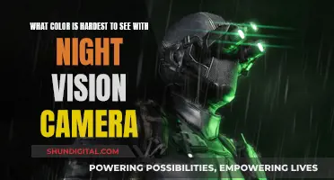 Night Vision Camera: Which Colors Are Invisible?