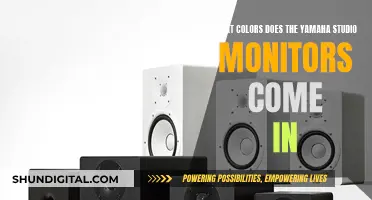 Yamaha Studio Monitors: Available Colors for Your Setup