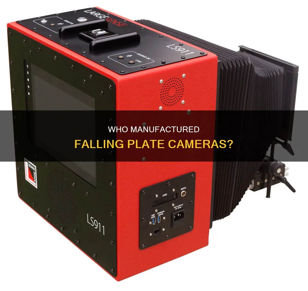 what companies made falling plate cameras