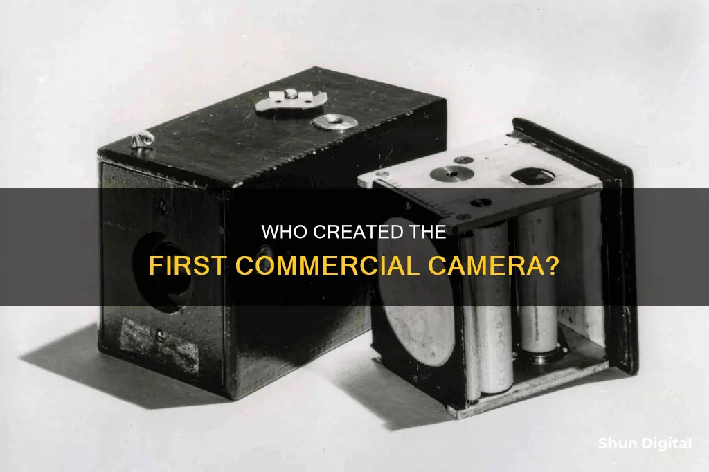 what company made the first commercially made camera