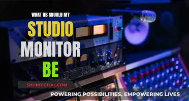 Positioning Your Studio Monitors: Optimal dB Levels