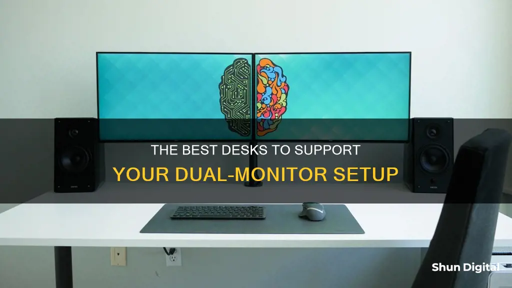 what desk to buy for double monitor