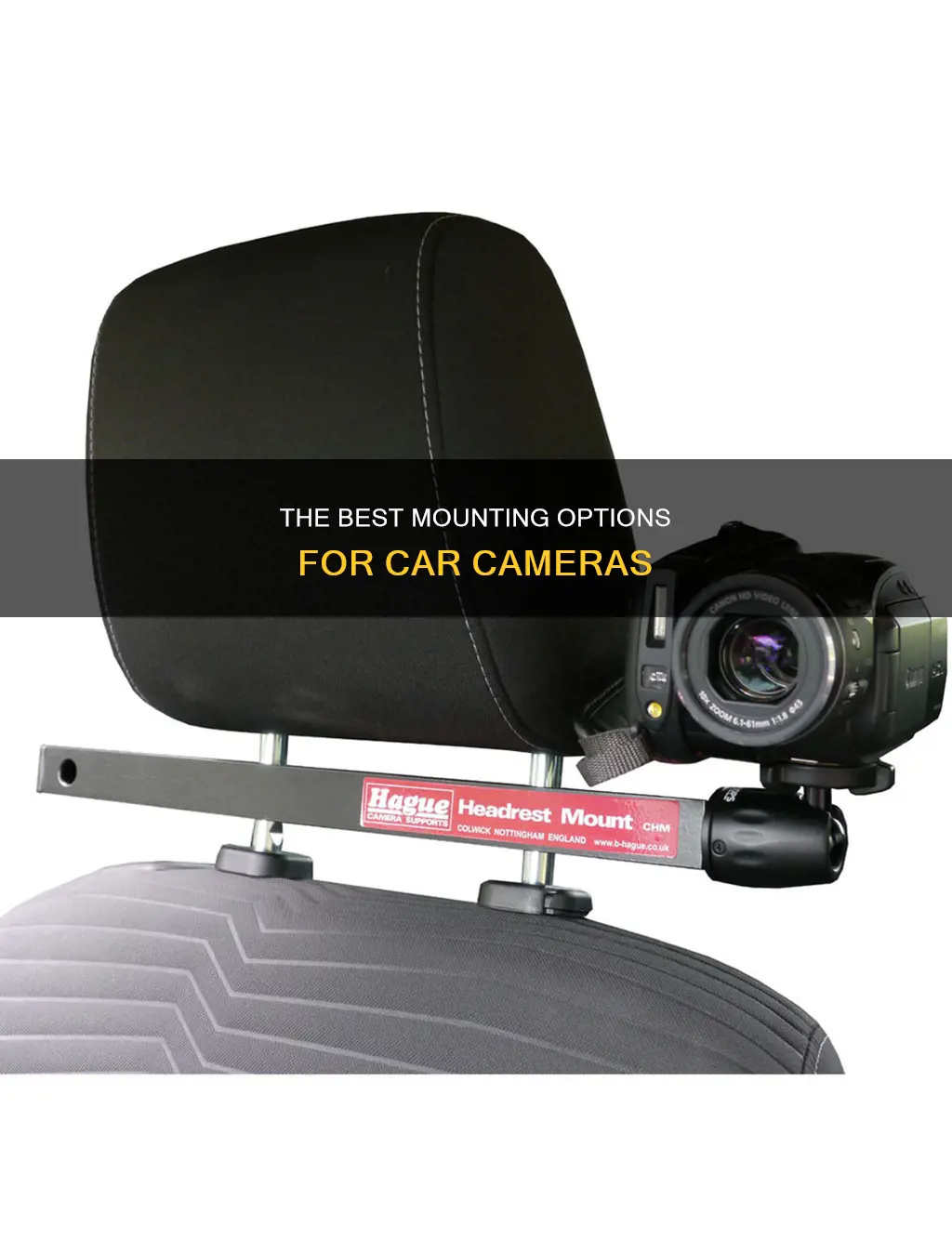 what do car cameras hold on by