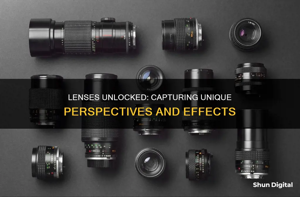 what do different camera lenses do