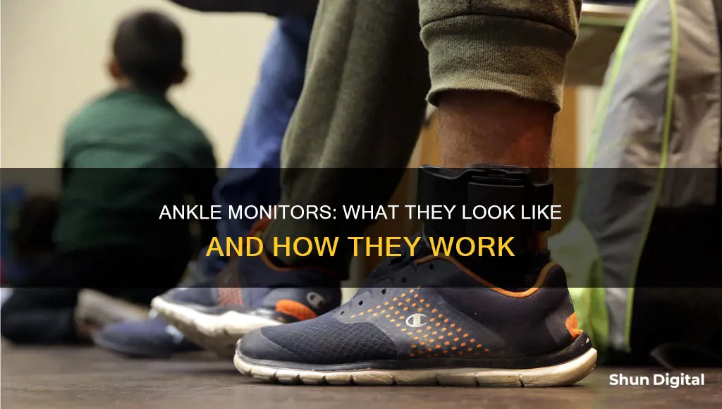 what does an ankle monitor look like