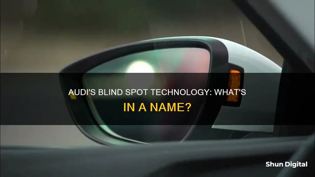 what does audi call blind spot monitor