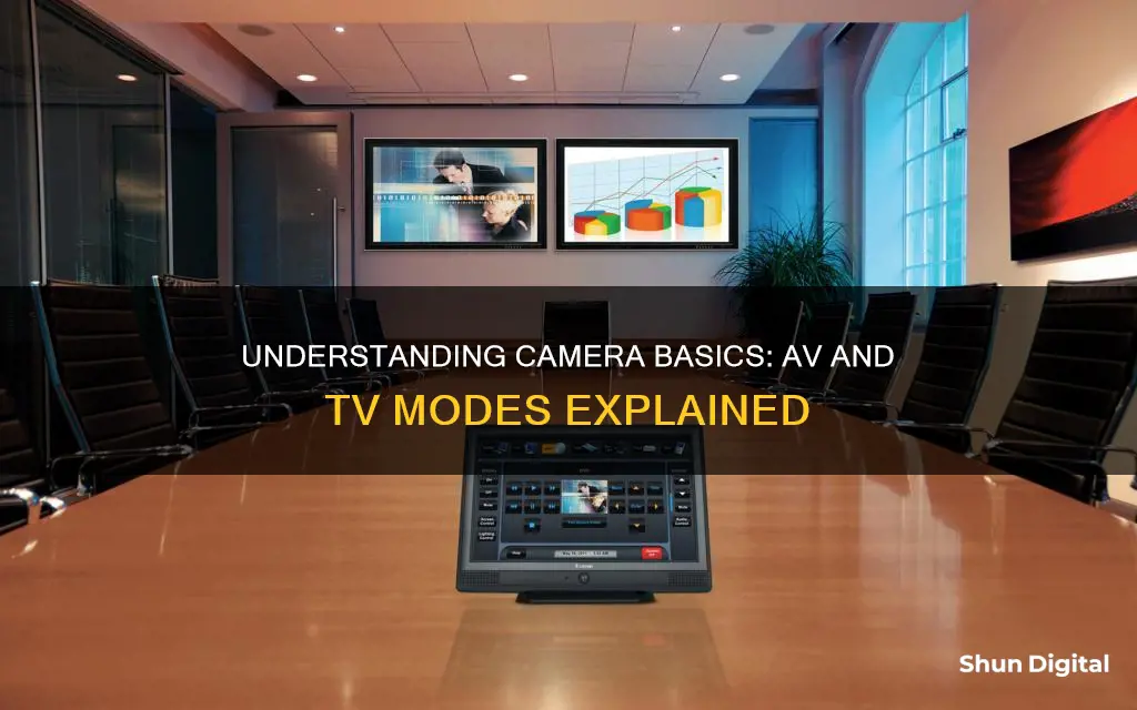 what does av and tv stand for on cameras