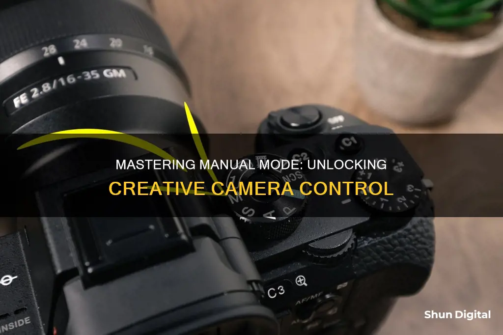 what does manual mode do on a camera