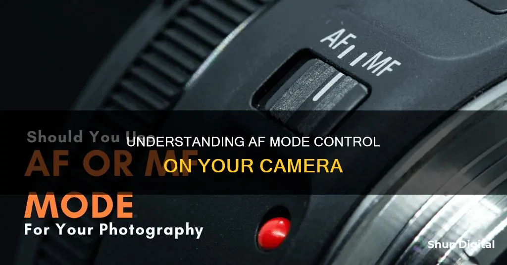 what does the af mode control on a camera