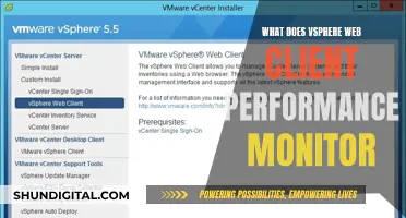 Exploring vSphere Web Client's Performance Monitoring Features