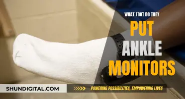 Ankle Monitors: Which Foot Gets Monitored?