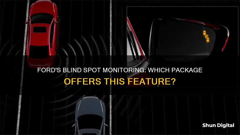 what ford package includes blind spot monitoring