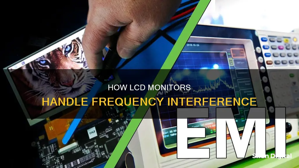 what frequency interference lcd monitor