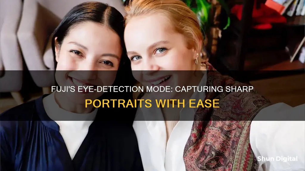 what fuji camera mode detects eyes