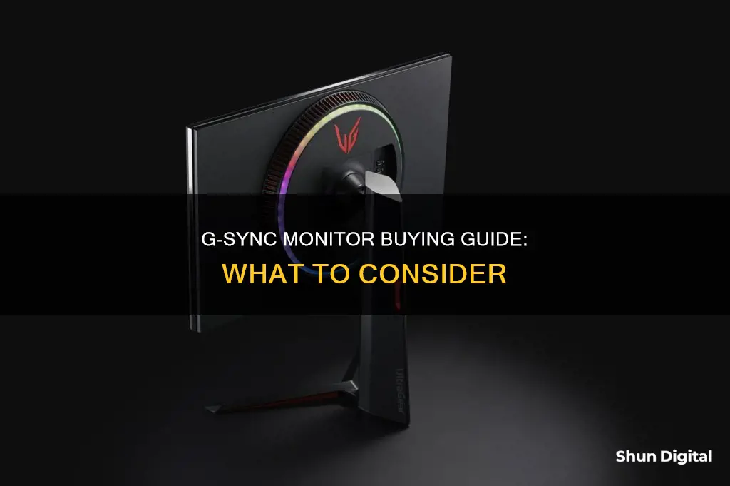 what g sync monitor to buy