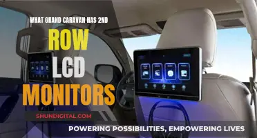 Best Grand Caravan Models with Second-Row LCD Monitors