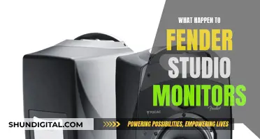 Fender Studio Monitors: What Happened to This Iconic Gear?