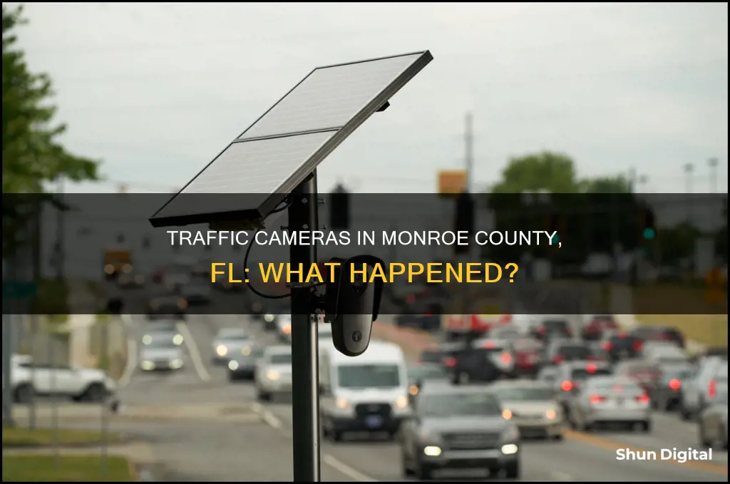 what happened to monroe county fl traffic cameras