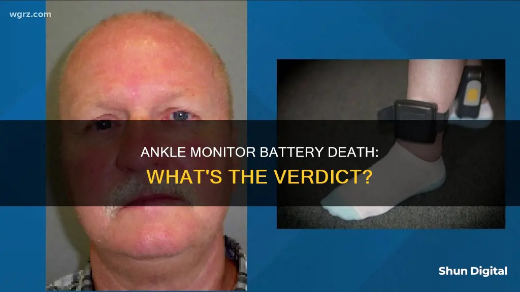 what happens if a gps ankle monitor died