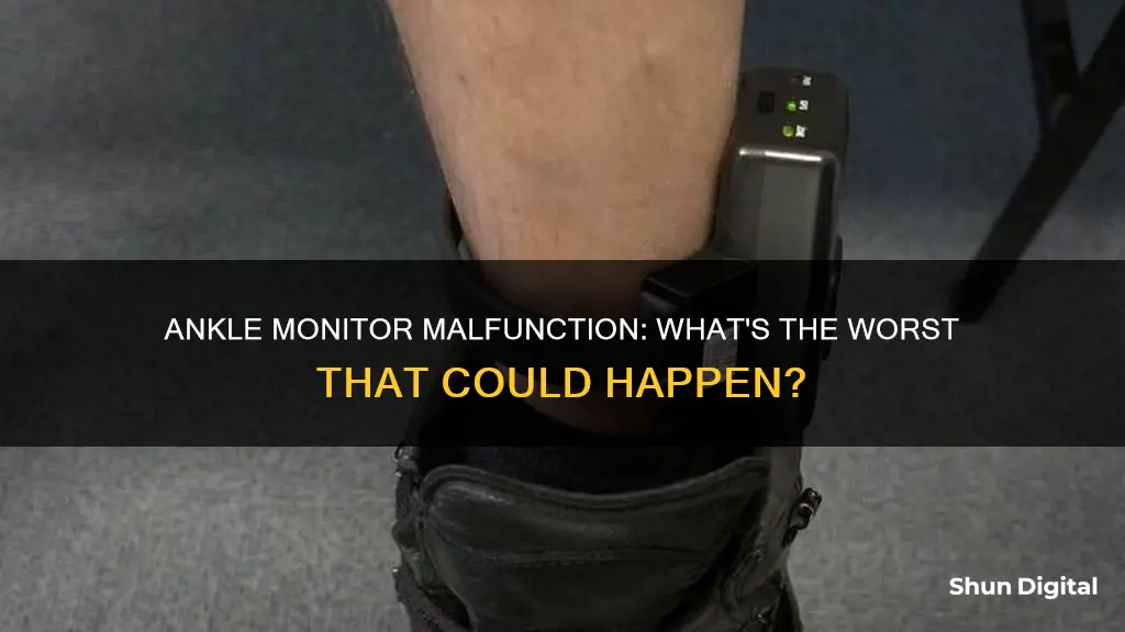 what happens if your ankle monitor died