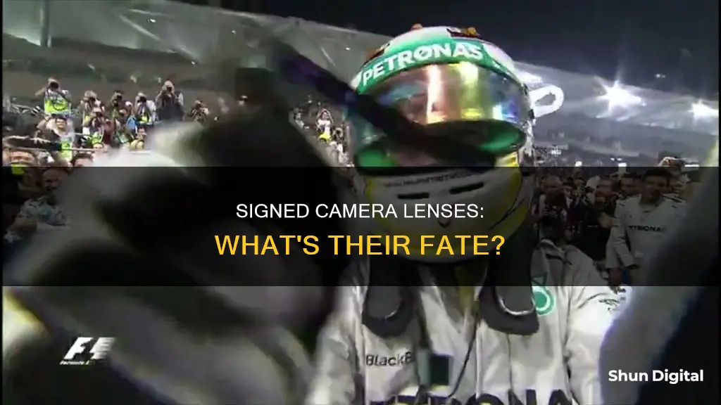 what happens to signed camera lenses