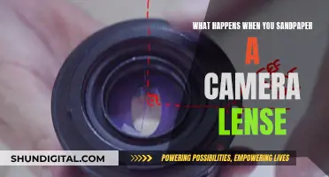 The Mystery of Sandpapering Camera Lenses: What's the Outcome?