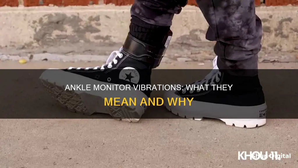 what happens when your ankle monitor vibrates