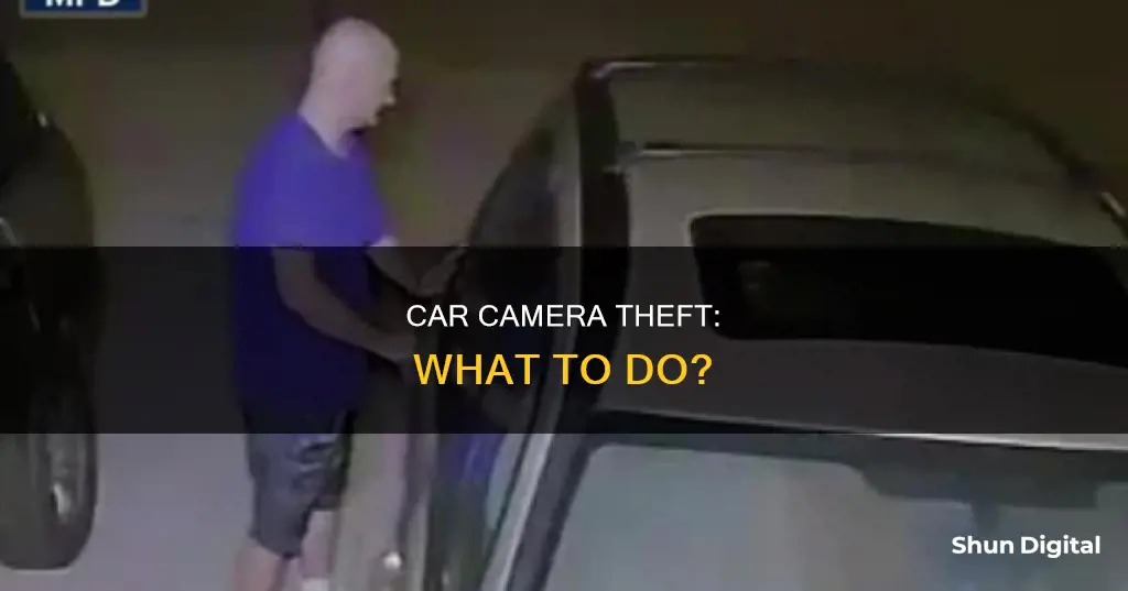 what if they steal the camera in car