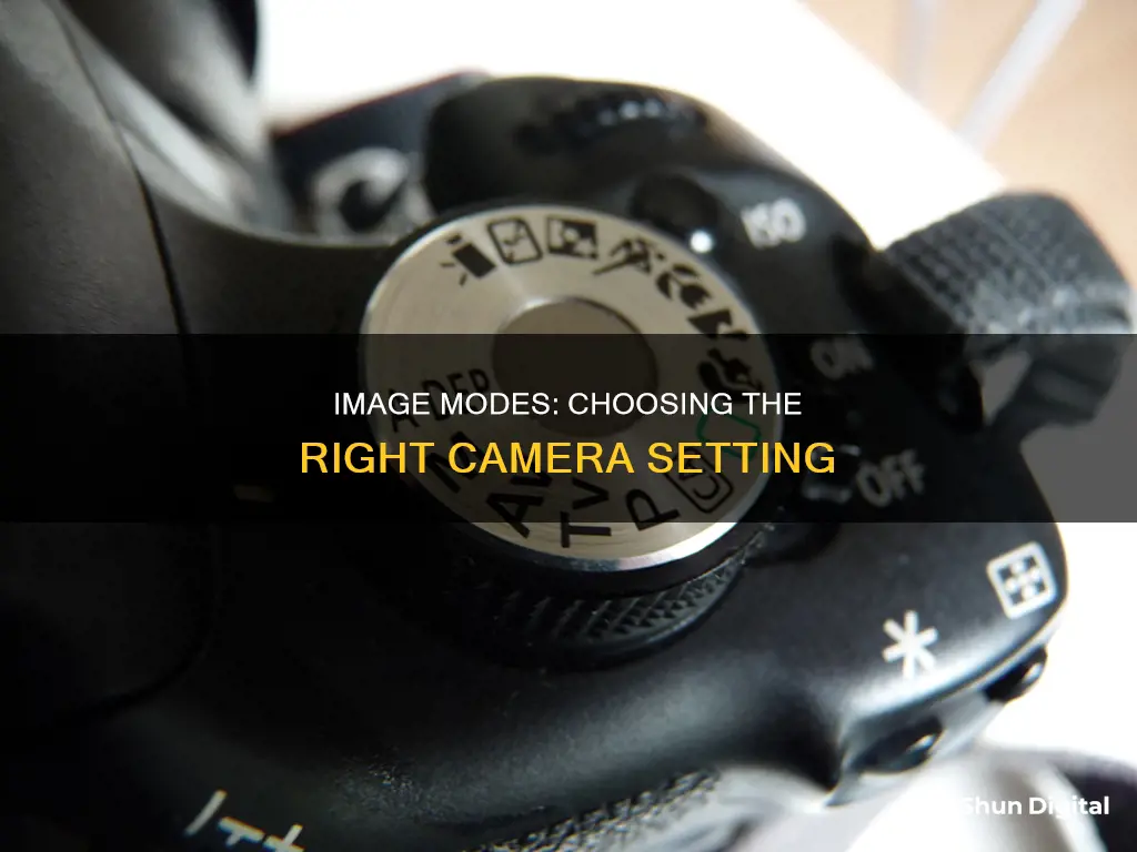 what image mode should my camera be on