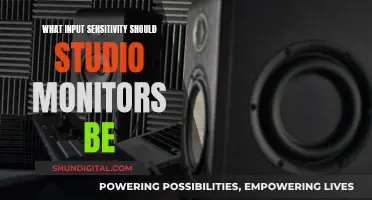 Studio Monitor Input Sensitivity: How Loud Should They Be?