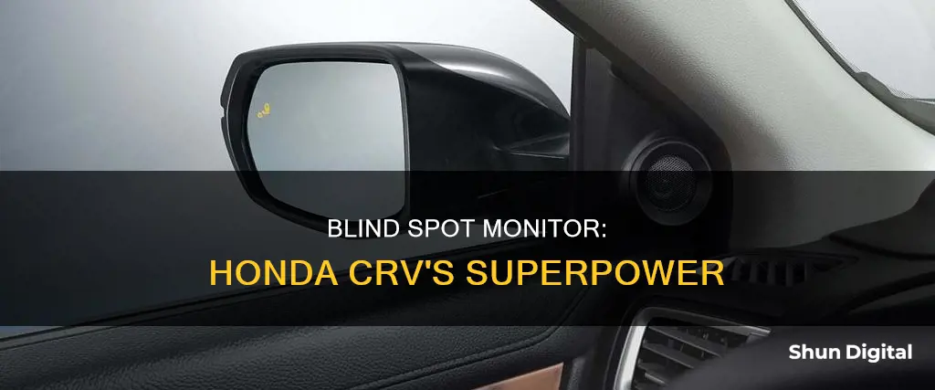 what is a blind spot monitor in honda crv