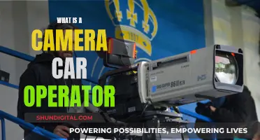 Who is a Camera Car Operator and What Do They Do?