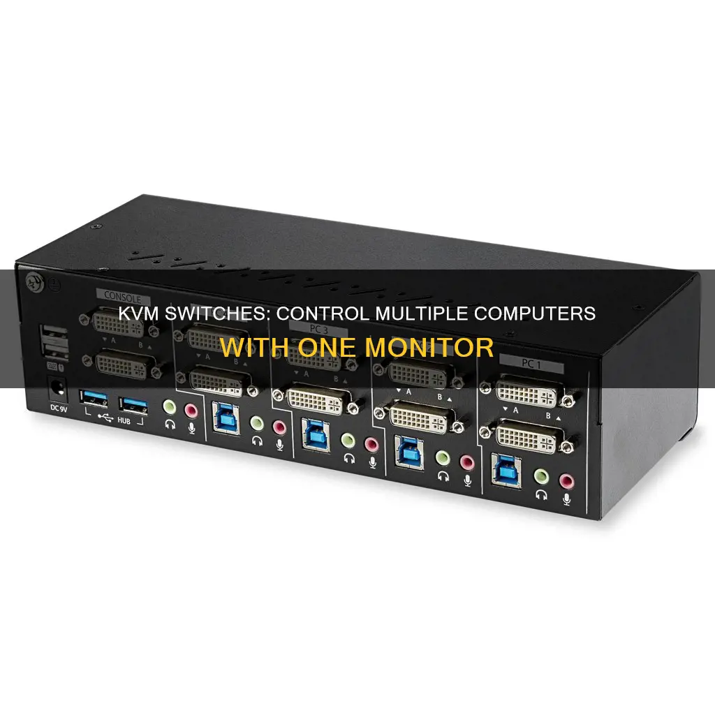 what is a kvm switch on a monitor