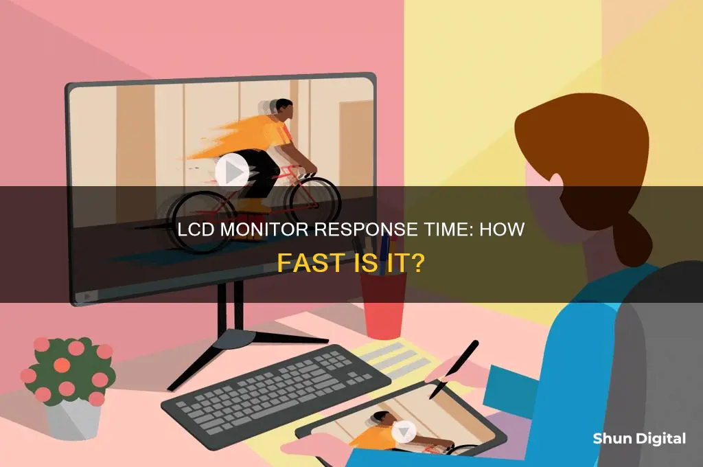 what is a response time for lcd monitor