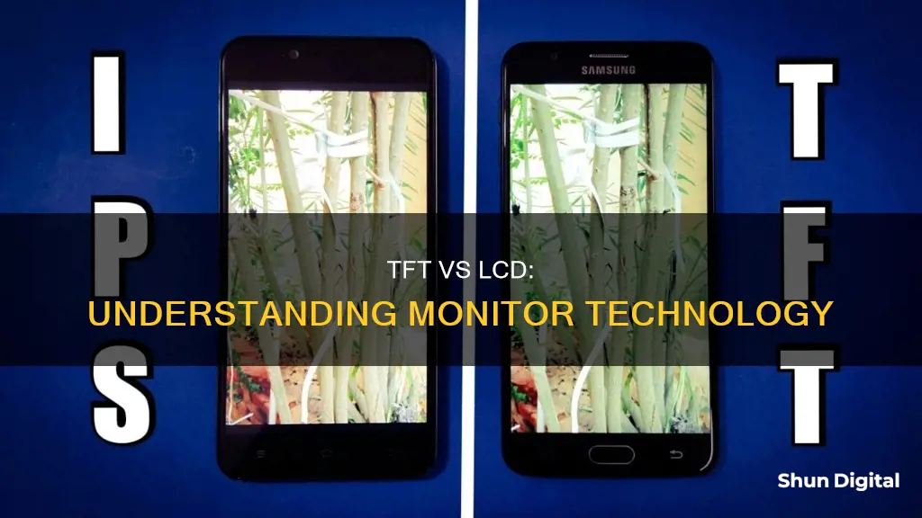 what is a tft monitor vs lcd